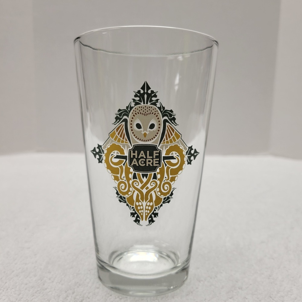 Phineas Jones & Half Acre Brewery beer glass